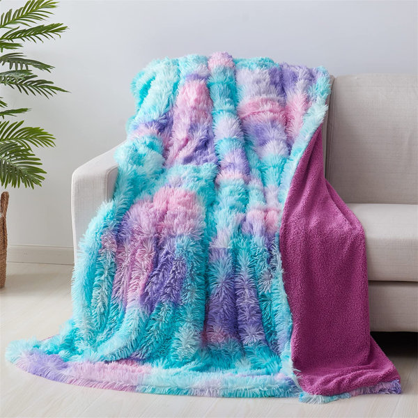 Ivy Bronx Aidenas Fluffy Blanket Wayfair.co.uk